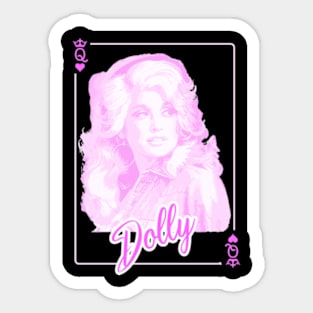 Dolly - Queen of Hearts Sticker